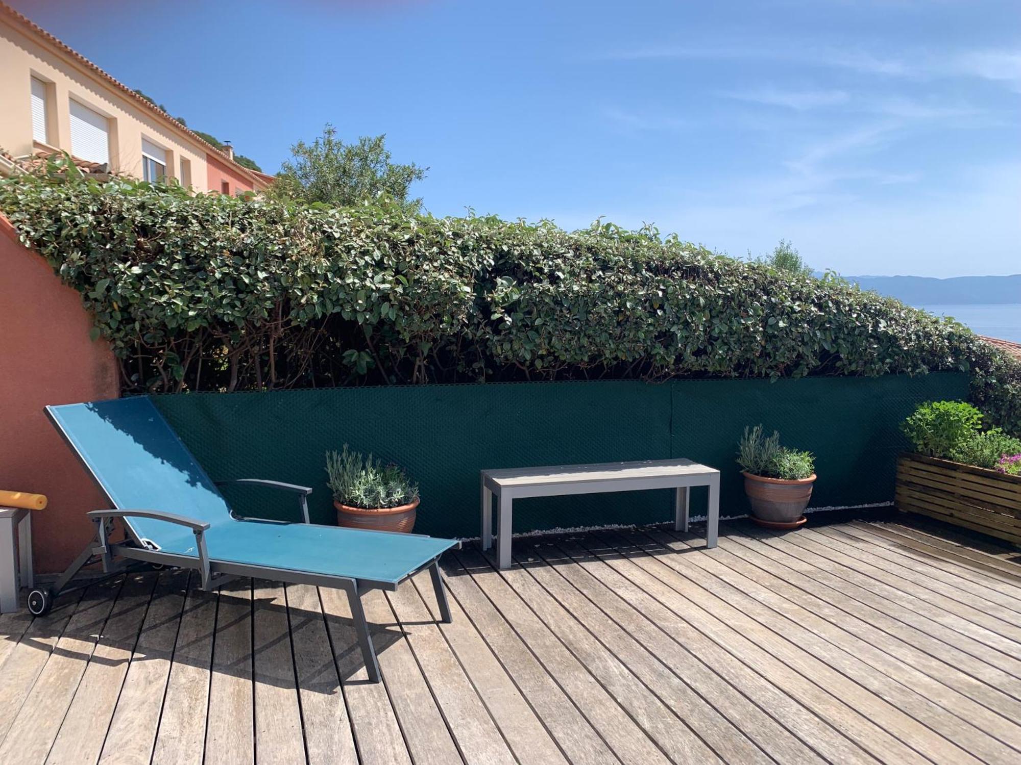 Ajaccio Maison Bord De Mer Dans Residence Avec Piscine Bagian luar foto